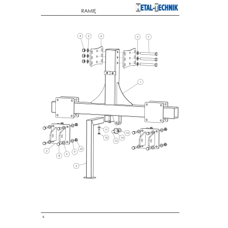 Części zamienne - Szczotka do chwastów